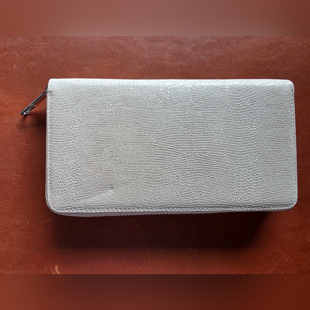COACH Gray Textured Wallet - Picture 3 of 3